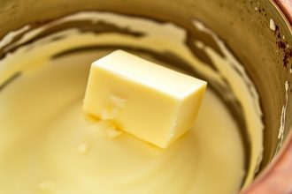 أداة خفق خشبية تقلب القشدة لتحويلها إلى زبدة تقليدية