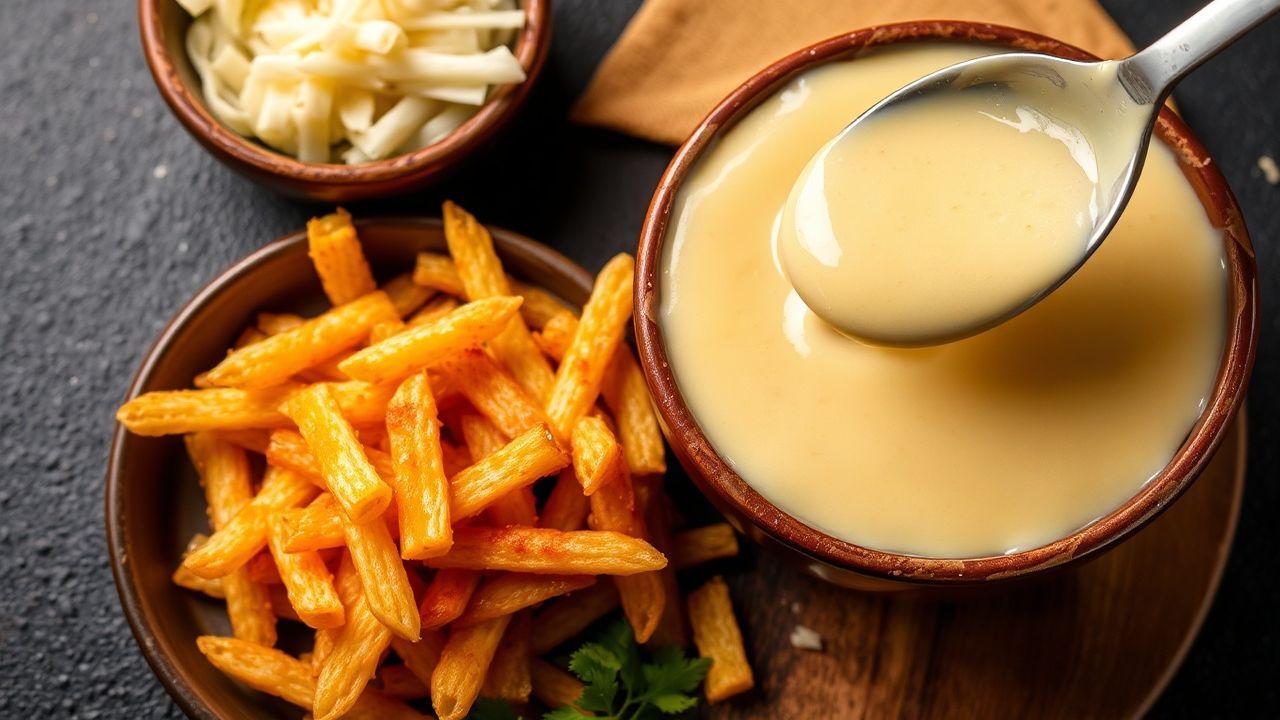 صوص جبن ناعم وكريمي بعد إصلاح التكتل