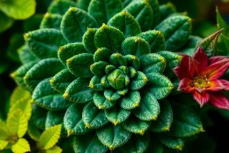 شاشتان هاتف تعرضان PictureThis وSeek يحددان نباتًا أخضرًا