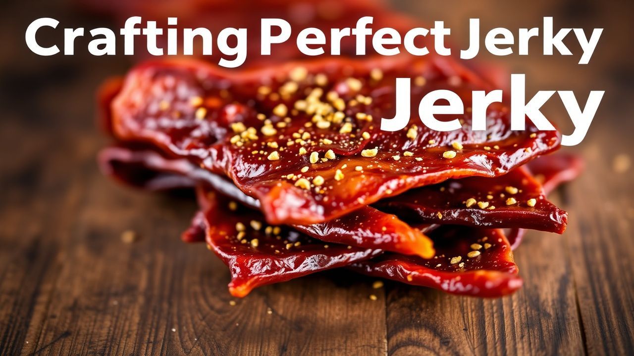لحم جيركي منزلي مجفف ومتبّل، دليل لتحضير بروتين مركز