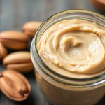 مكسرات برية محمصة ومفرومة لصنع زبدة مكسرات منزلية