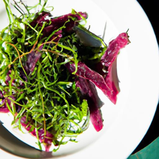 Foraging Fresh: A Wild Violet Leaf Salad Recipe Delight