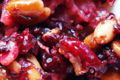 Tangy Delight: Homemade Cranberry & Pecan Chutney Recipe
