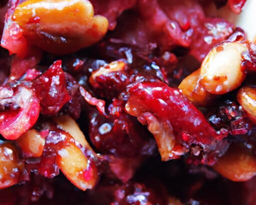 Tangy Delight: Homemade Cranberry & Pecan Chutney Recipe