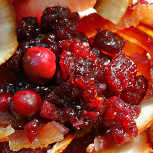 Tangy Delight: Homemade Cranberry & Pecan Chutney Recipe