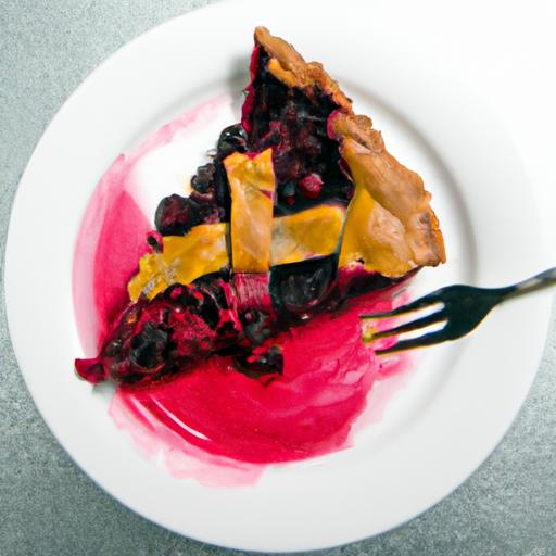 Berry Bliss: Crafting the Perfect Mixed Wild Berry Pie