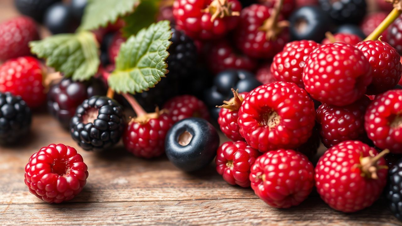 توت بري بدرجات نضج مختلفة على غصن يوضح مدة بقاء الثمرة