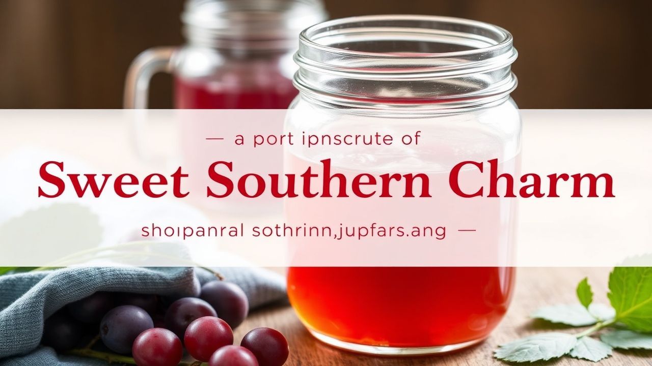 مربى سكوبرنونغ المنزلي اللامع في أوعية زجاجية مع ثمر عنب ذهبي