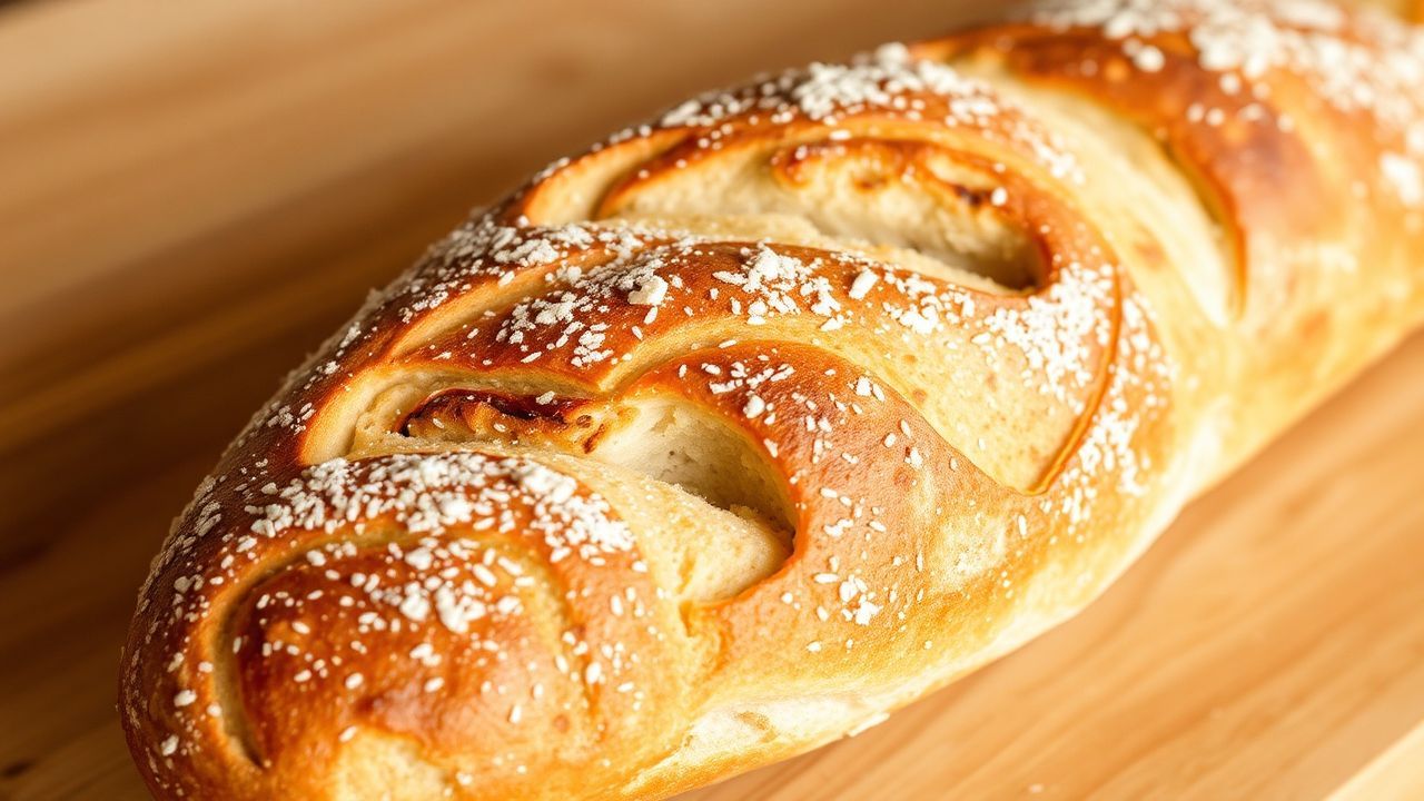 باغيتات منزلية مثالية، مقطعة ومقرمشة على لوح، دليل خطوة بخطوة