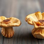 أطباق فطر بورتشيني الذهبي مع أعشاب طازجة ونكهات غنية