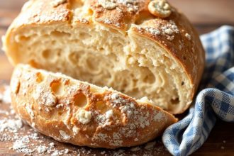 محتوى الصورة: دليل شامل لصنع عجينة العجين المخمر السحرية، مع التركيز على إتقان صنع عجينة العجين المخمر.