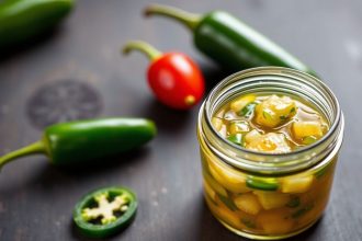 طريقة سهلة لصنع مخلل الهالابينو المنزلي.