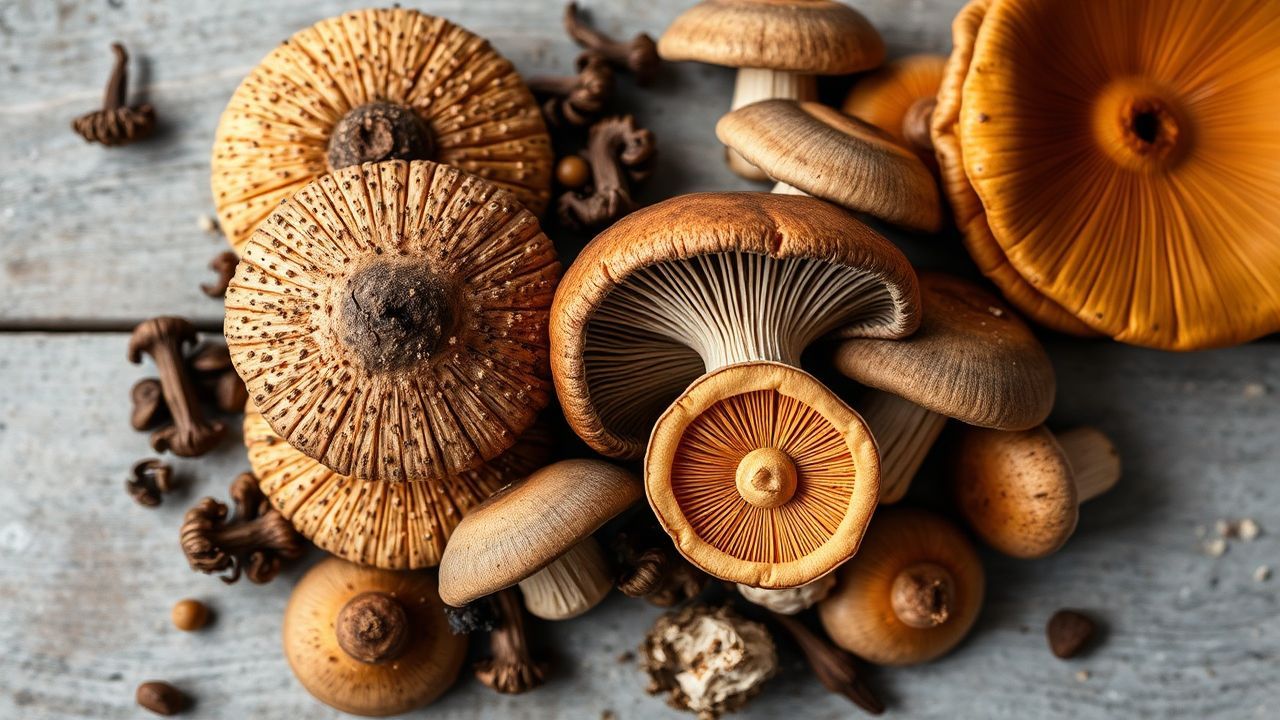 مكونات شهية، دليل طبخ الفطر البري بأمان.