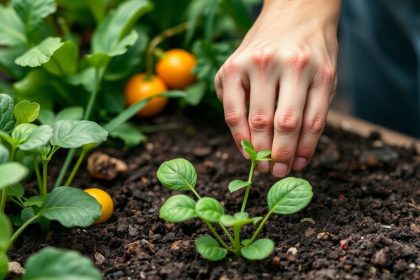 أواني نباتات وخضروات صغيرة مع وصفات سهلة لبداية حديقة منزلية