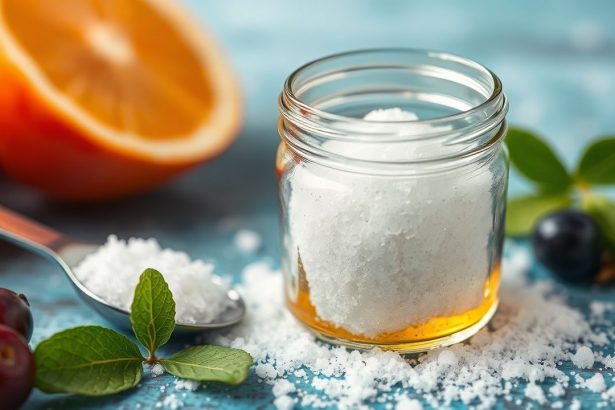 أوعية سكر متنوعة بجانب مرجل مربى يغلي