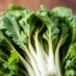 طبق هندباء أنيق مطبوخ مع أعشاب وزيت زيتون وشرائح ليمون