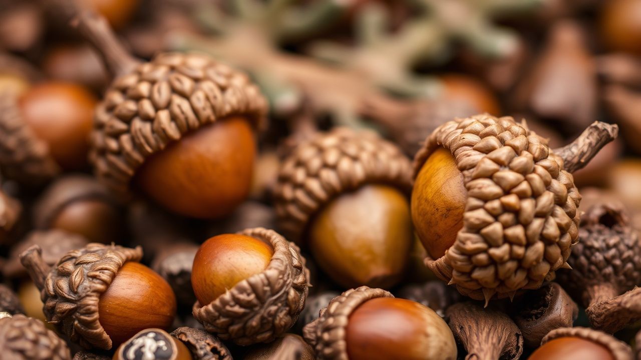 فنجان مشروب داكن من بلوط محمص كبديل جريء للقهوة