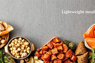 وجبات تخييم منزلية مجففة، خفيفة الوزن ومغذية، عبوات سهلة الحمل