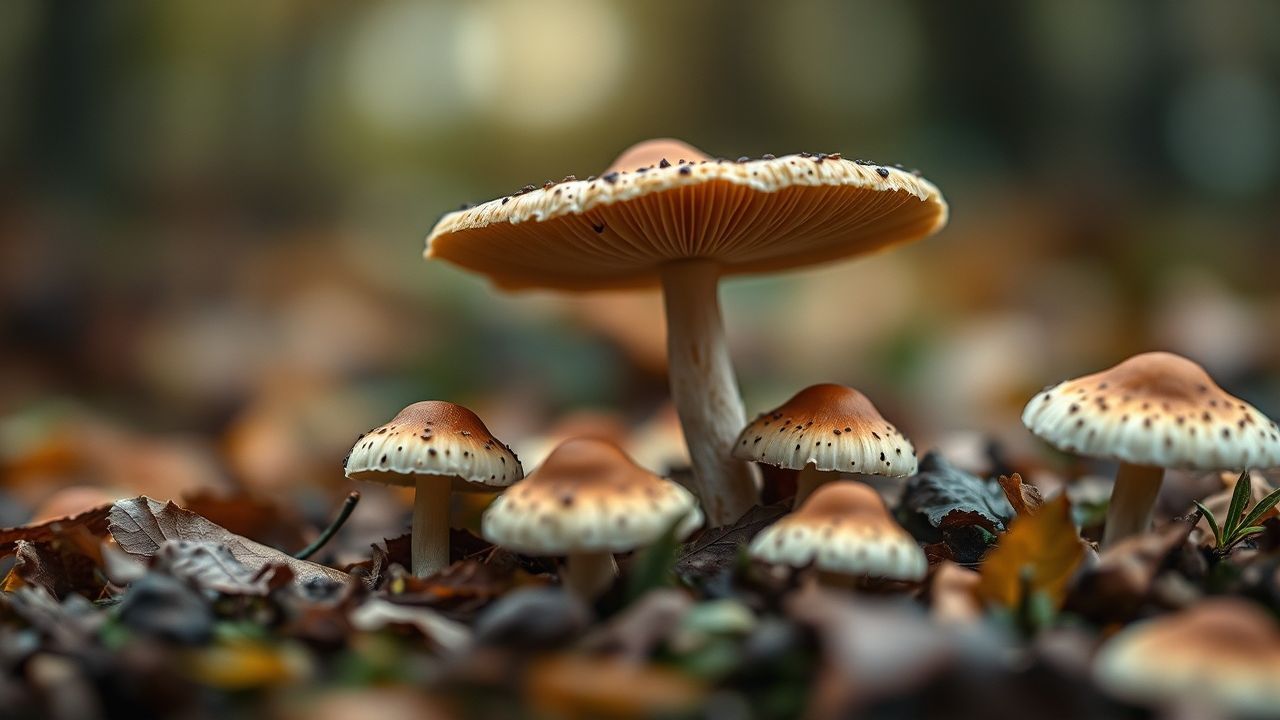 أرض غابية خالية من الفطر في موسم صمت وغموض هذا العام