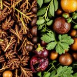 أدوات ومكونات مجففة بالهواء مقابل الفرن توضح اختلافات الطبيعة والحرارة