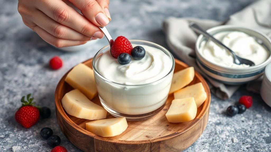 Handcrafted creamy Icelandic skyr.