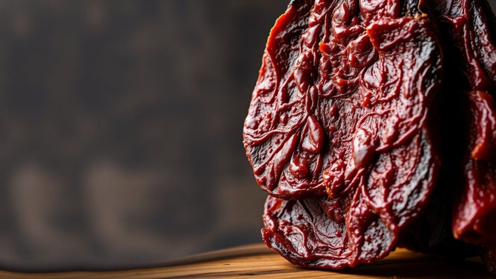 لحم بقري قليل الدهن وعالي الجودة لصنع اللحم المقدد المثالي.