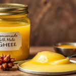 زبدة سمن منزلية محفوظة توضح مدة بقاءها طازجة