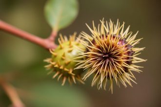 تمييز بين جوز باك آيز السام وكستناء صالحة للأكل بصورة توضيحية