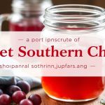 مربى سكوبرنونغ المنزلي اللامع في أوعية زجاجية مع ثمر عنب ذهبي