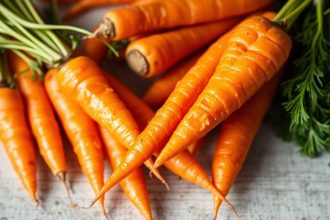 جزر مقرمش مخمّر لاكتو في برطمان زجاجي مع أعشاب