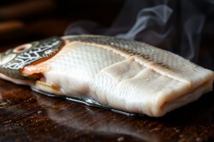 سمك مدخن مع غشاء البليكِل لنتيجة نكهة مدخنة مثالية