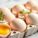 تشكيلة أطباق مبتكرة مصنوعة من البيض الطازج