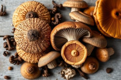 مكونات شهية، دليل طبخ الفطر البري بأمان.