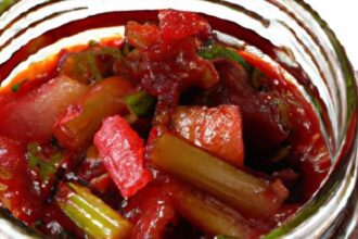 Tangy Delights: A Step-by-Step Guide to Rhubarb Chutney