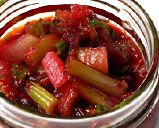 Tangy Delights: A Step-by-Step Guide to Rhubarb Chutney