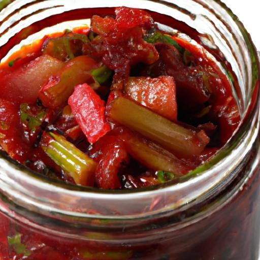Tangy Delights: A Step-by-Step Guide to Rhubarb Chutney