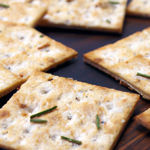 Crunchy Delights: Crafting Rosemary & Sea Salt Crackers