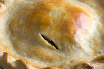 Flaky Butter Crust: Classic Comfort in a Traditional Pot Pie