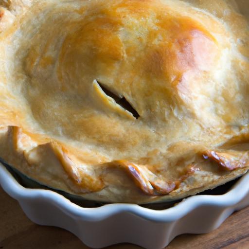 Flaky Butter Crust: Classic Comfort in a Traditional Pot Pie