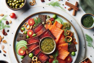 Savory Homemade Salmon Jerky with Fresh Dill Delight