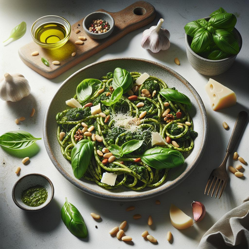 Foraging Flavor: Crafting Wild Greens Pesto at Home