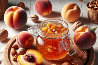 Sweet & Nutty Delight: Homemade Peach Amaretto Jam Recipe