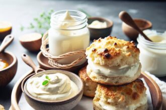 Creamy Indulgence: Crafting Homemade Clotted Cream for Scones