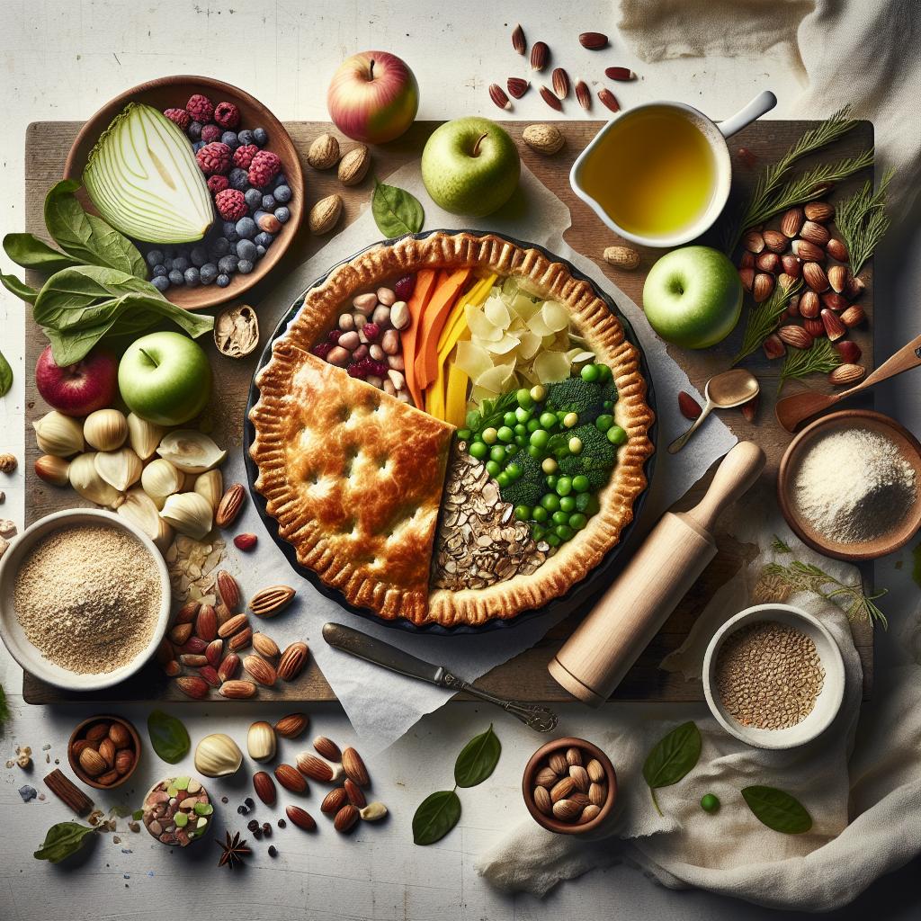 Crafting Flaky Pie Crusts with Nutty Acorn Flour Flair