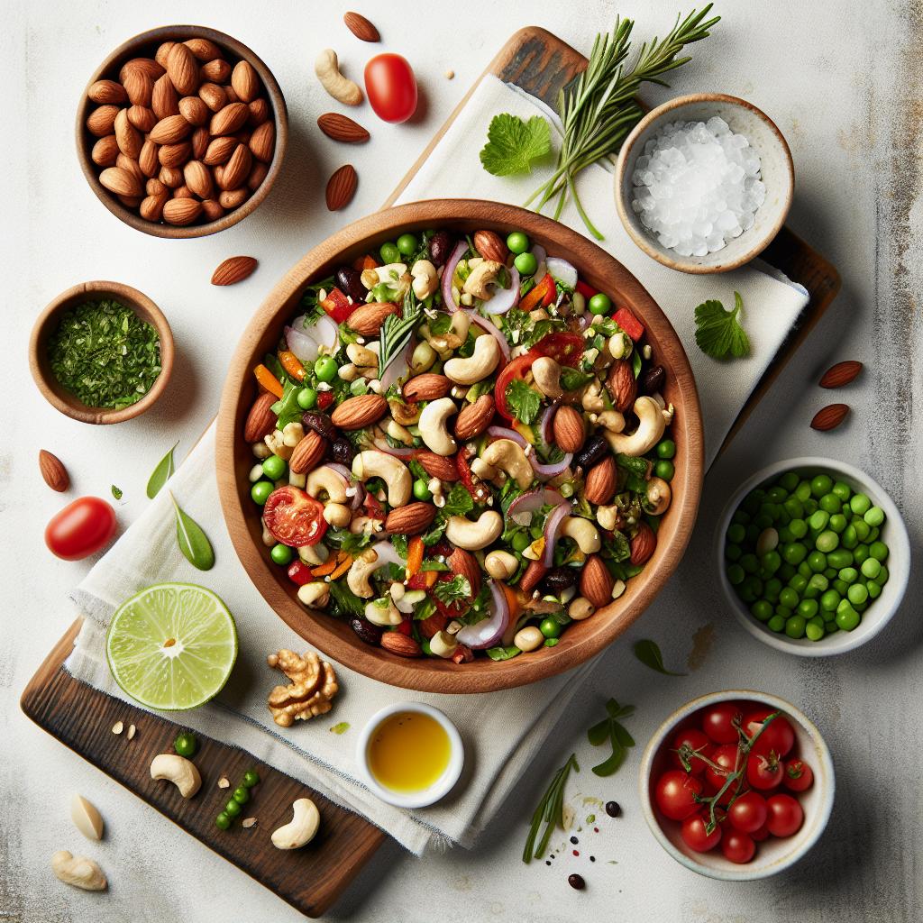 Savory Nut & Herb Mix: A Flavorful Snack You'll Love