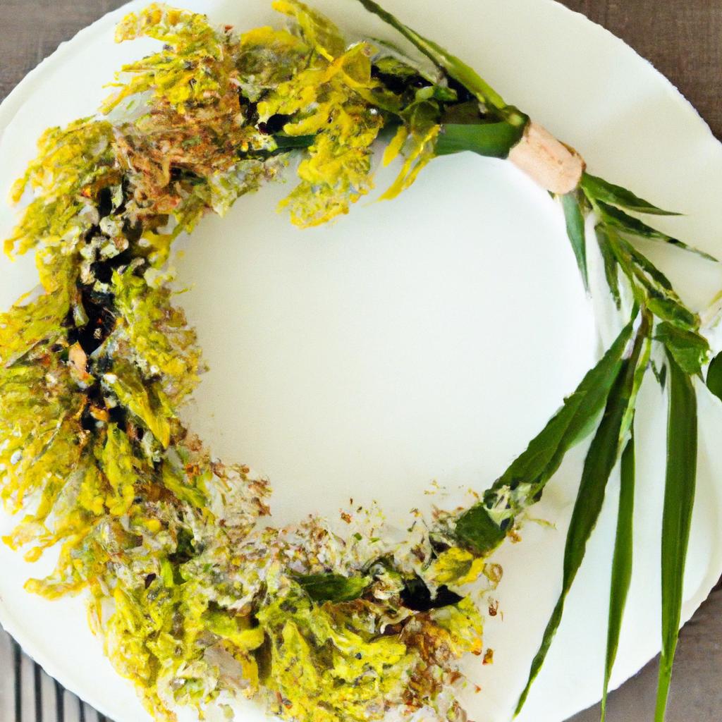Crafting Timeless Beauty: How to Make Dried Herb Wreaths