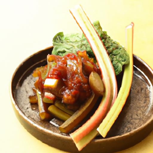 Tangy Delights: A Step-by-Step Guide to Rhubarb Chutney