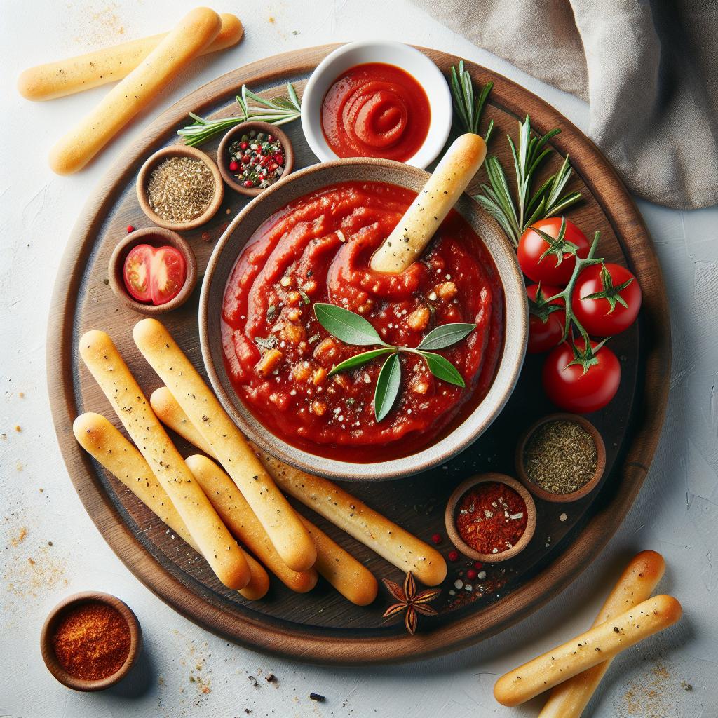 Dip Delight: Crafting the Perfect Marinara for Breadsticks