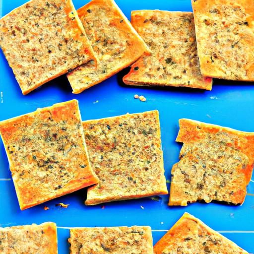 Crunchy Delights: Crafting Rosemary & Sea Salt Crackers