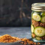 مزيج توابل تخليل منزلي لعمل مخلل خيار مثالي ومقرمش